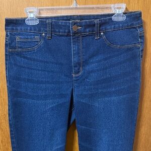 Jones New York Dark Blue Essex Skinny Jeans